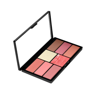 Swiss Beauty Pro Blusher & Highlighter Palette For Face Makeup | Shade-05, 18G
